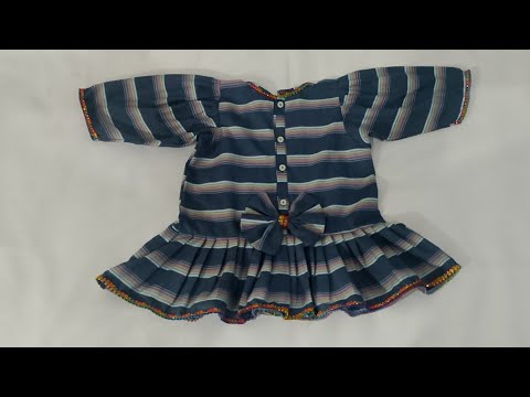 how to stitch baby frock design cutting and stitching 2 to 3 years old baby girl