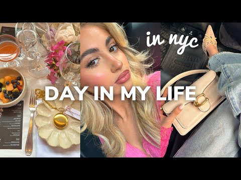 day in my life ❥ brunch in nyc, pr unboxing, skincare & more!