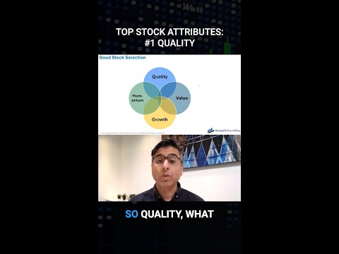 Top Stock Attributes #1 Quality #shorts