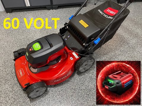 Toro 22" 60V Battery Powered Electric Lawn Mower 21466 Review