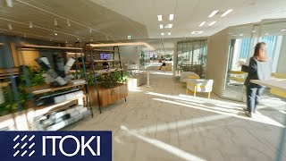 【ドローン撮影】イトーキ本社オフィスを飛行（2025ver.）