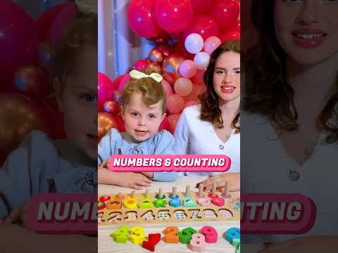 Numbers for Toddlers & Kids | Educational Activities for Toddlers #shorts