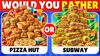 Would You Rather...? FAST FOOD Edition 🍔🍟