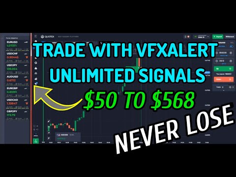 Trade with vfxAlert unlimited signals - $50 to $568 - Best vfxAlert pro 2023