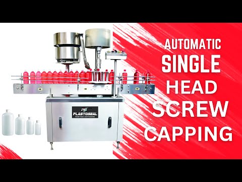 Automatic bottle capping machine