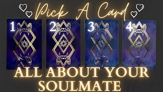 All About Your Soulmate🥰💘 *Super In-Depth*| PICK A CARD🔮 Love Tarot Reading with Charms✨