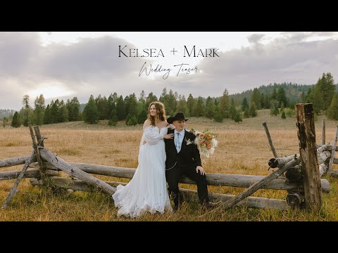 Longhorn Guest Ranch Wedding Film Teaser // Kelsea + Mark