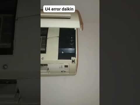 Daikin inverter Ac U4 error code find out Solution #daikin #ac #newfeeds #viralvideo