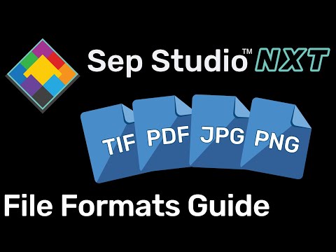 Separation Studio NXT - File Formats Guide