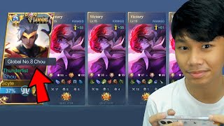 HOW TO PLAY SOLO RANK CHOU IN MYTHICAL GLORY? BEST BUILD AND EMBLEM FOR NEW PATCH 2023