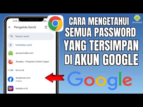 Cara Mengetahui Semua Password Yang Tersimpan Di Akun Google