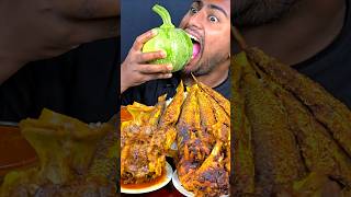 Row Pumbkin Eating #mukbang #asmr #shortvideo #reelsvideo #eating #food #eatingasmr #viralvideo