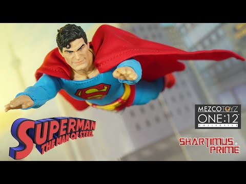 Mezco Superman Man of Steel One:12 Collective Action Figure Review