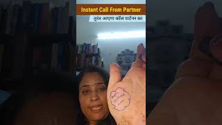 Instant call from partner | 100% works | Tarot Card Reading In Hindi | #DoItRightTarot #Shorts