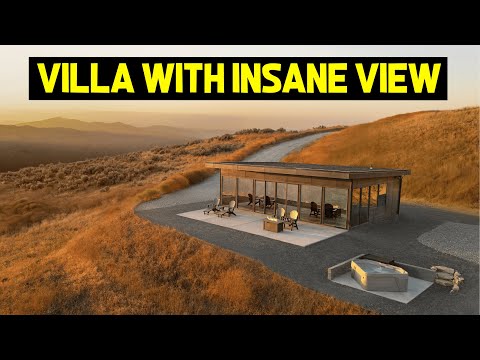 Inside A Luxury UNIQUE TINY HOME VILLA AIRBNB w/ THE MOST INSANE VIEW!