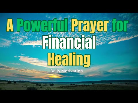 Powerful 4-Minute Prayer for *Financial* Healing | God Wants You to Prosper | Christian Motivation|