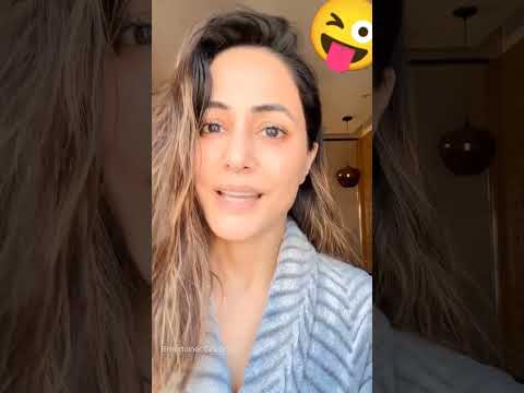 Mere 12 bacche nahi h ~ Hina Khan 🤣😜| #shorts #comedy #hinakhan #shortscomedy