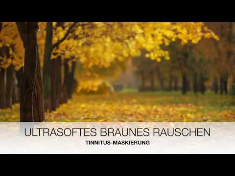 Sanftes braunes Rauschen zur Tinnitus-Maskierung