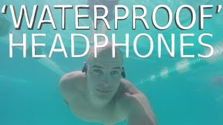 Best Waterproof Headphones? - Waterproof test - Waveport E'NOD