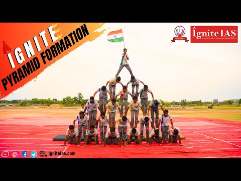 IGNITE IAS, Kompally - Hyd  - Pyramid Boys & Girls #igniteias #india #viralvideo #feedshorts