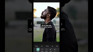 Picsart photo editing trick 😱🔥 Easy photo editing ⚡😉 Photofreak Guy #youtubeshorts #shortsvideo