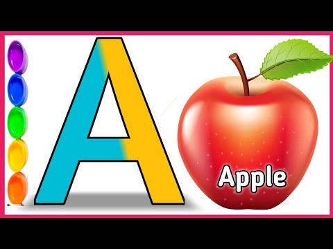 Phonics Song 2 with TWO Words in 3D- A For Airplane - ABC Alphabet Songs with Sounds for Children २६