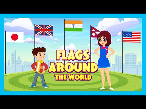 Flags around the World | Fun Facts & Educational Learning for Kids | New Story for Kids