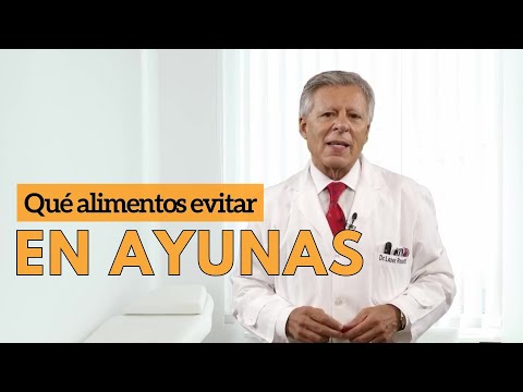 ALIMENTOS QUE NO DEBEN CONSUMIR EN AYUNAS