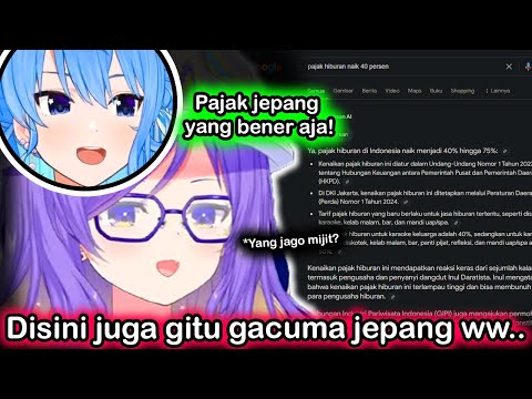 Moona Ngebahas Perpajakan Karena Suisei Juga Ngalamin, Suka Main Warnet..【Hololive】