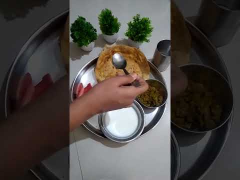 #shorts Delicious Lunch 🍱 Idea #thali #desi #yummy #trending #youtubeshorts #viral @mykitchennidea