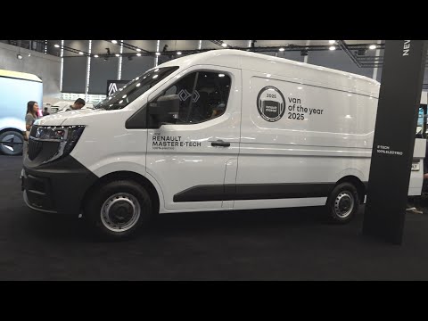 Renault Master E-Tech FWD L2H2 Bott Panel Van (2025) Exterior and Interior