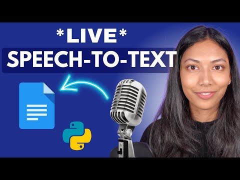 Live Speech-to-Text With Google Docs Using LLMs (Python Tutorial)