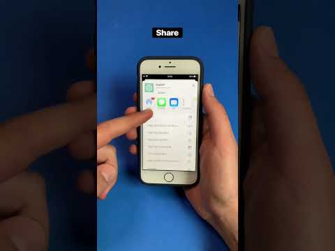 ChatGPT app on your iPhone. How to add to your homescreen #chatgpt #homescreen #ai #shortcuts