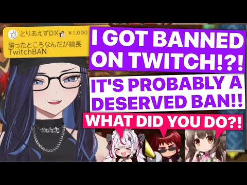 Kson’s Reaction Finding Out She's Banned On Twitch (Tomari Mari, Tenkai Tsukasa, Coromin) [Eng Subs]