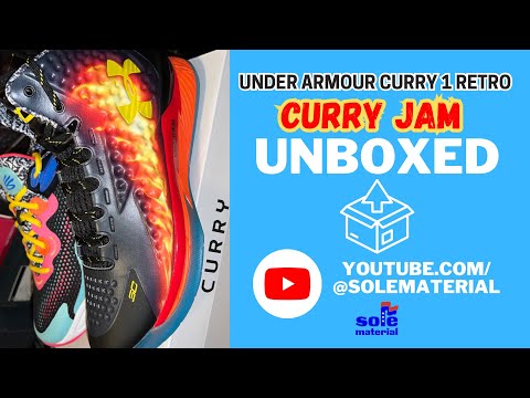 UNBOXED - Under Armour Curry 1 Retro 'CURRY JAM'