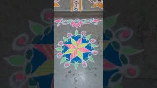 Margazhi#4 #kolam #margazhikolam #margazhi #simplekolam #kolam2025 #margalikolam