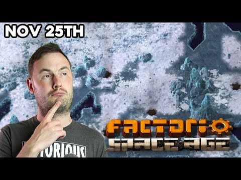 The Factory Man has landed on Aquilo! - Factorio Space Age