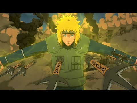 Minato Awakens New Yellow Thunder Mode During 3rd Ninja War & Assassinates 1000 Iwagakure Shinobi