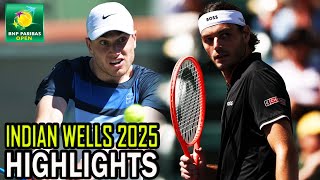 Jack Draper vs Taylor Fritz Round 4 Highlights | Indian Wells 2025