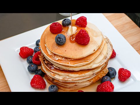 yummy fluffy pancakes