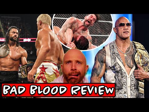 My Honest Reaction To WWE Bad Blood 2024 (REVIEW)