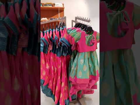 #wow 🥰 Latest Collections of kids Pattu pavadai _Frocks_Gowns for Yout Little👸 #trendingshorts #sale