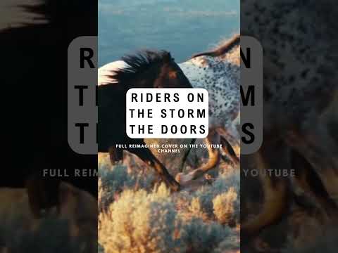 RIDERS ON THE STORM #shorts #music #aimusiccover #rock #aimusic #cover