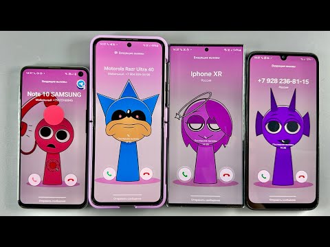 Animated Series Intro Sprunki | Incoming Call Sprunki Galaxy Fold 5 + IPhone 16 PRO MAX + Sprunki LG