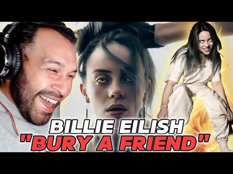 FIRST TIME WATCHING Billie Eilish - bury a friend (Official Music Video)