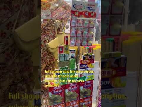 Saree collection UAE./Kambi saree/Singapore saree collections in dubai./Dubai to India shopping vlog