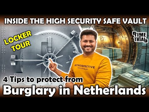 TOUR INSIDE THE SAFE VAULT IN NETHERLANDS | 4 STEPS TO PROTECT YOU FROM BURGLARY [ENGLISH]