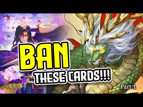 Top 10 CARDS You Won't Believe Are BROKEN! (Shadowverse Evolve)