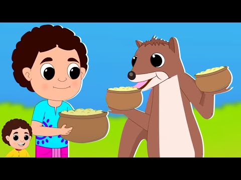 Ud birale khud khaye, উদ বিড়ালে খুদ খায়, Kids Bengali Rhymes