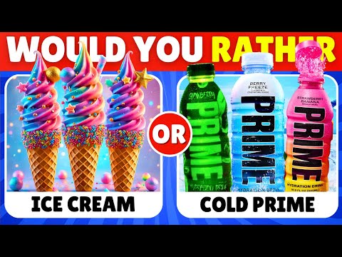 Would You Rather? Ice Cream & Cold Food Edition 🍦🍨